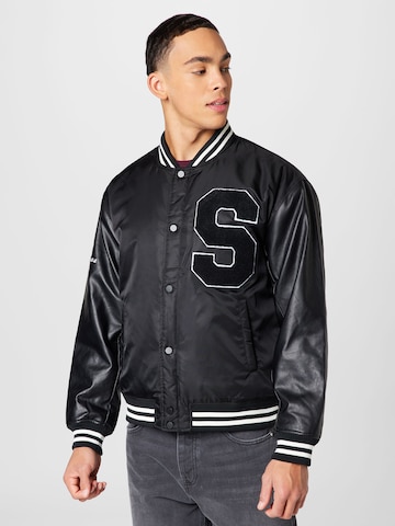 Only & Sons Between-season jacket 'CHRIS' in Black: front