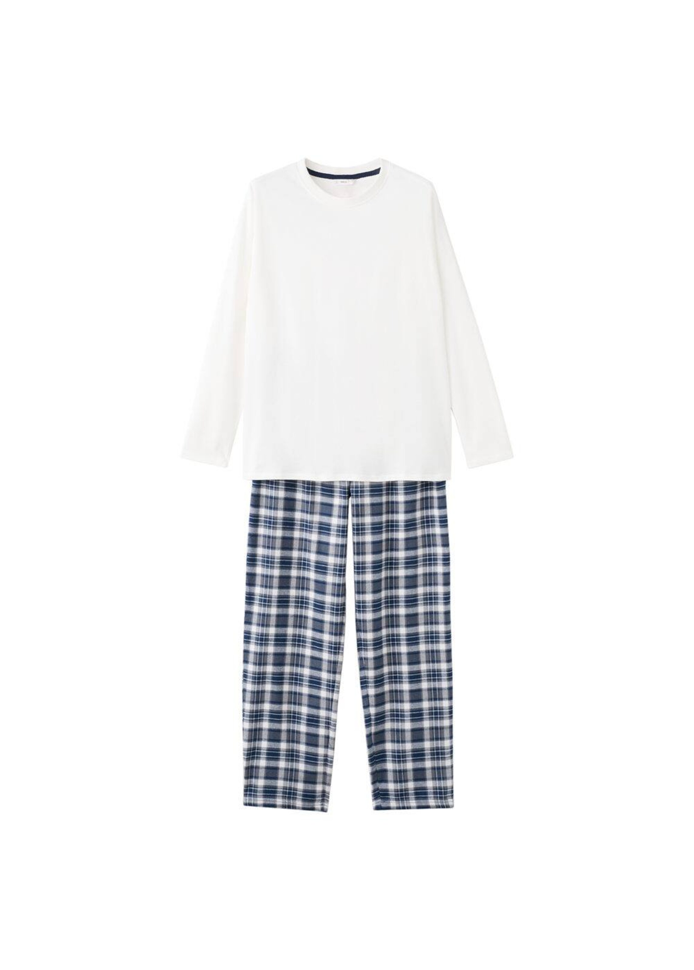 MANGO TEEN Long Pajamas 'Zermatt' in Blue: front