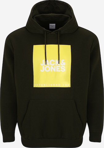 Jack & Jones Plus Sweatshirt in Green: front