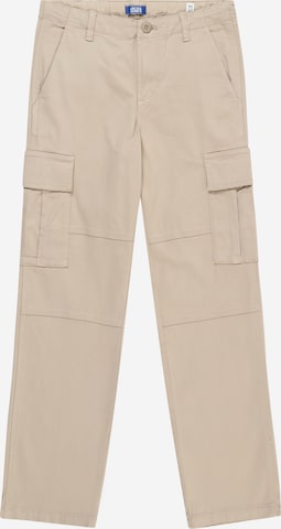 Jack & Jones Junior Normalny krój Spodnie 'Kane Harlow' w kolorze beżowy: przód