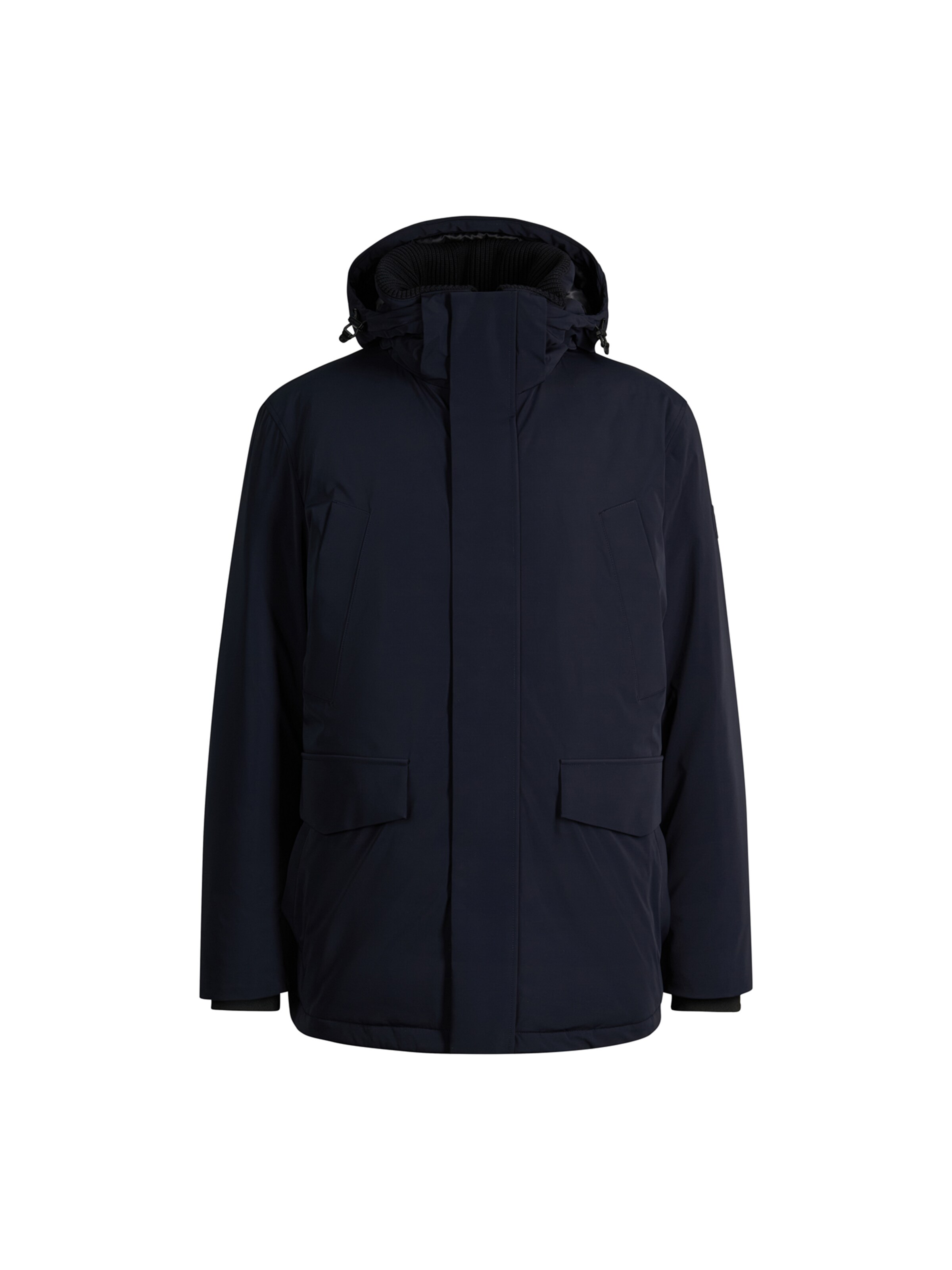 STRELLSON Winter Parka in Blue: front