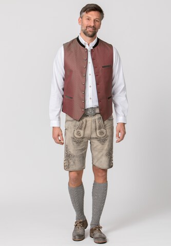 STOCKERPOINT Traditional Vest 'Amato' in Red