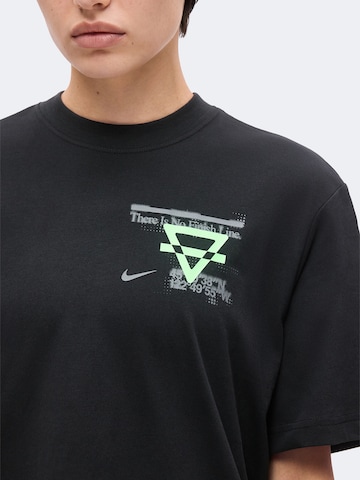 NIKE Λειτουργικό μπλουζάκι σε μαύρο