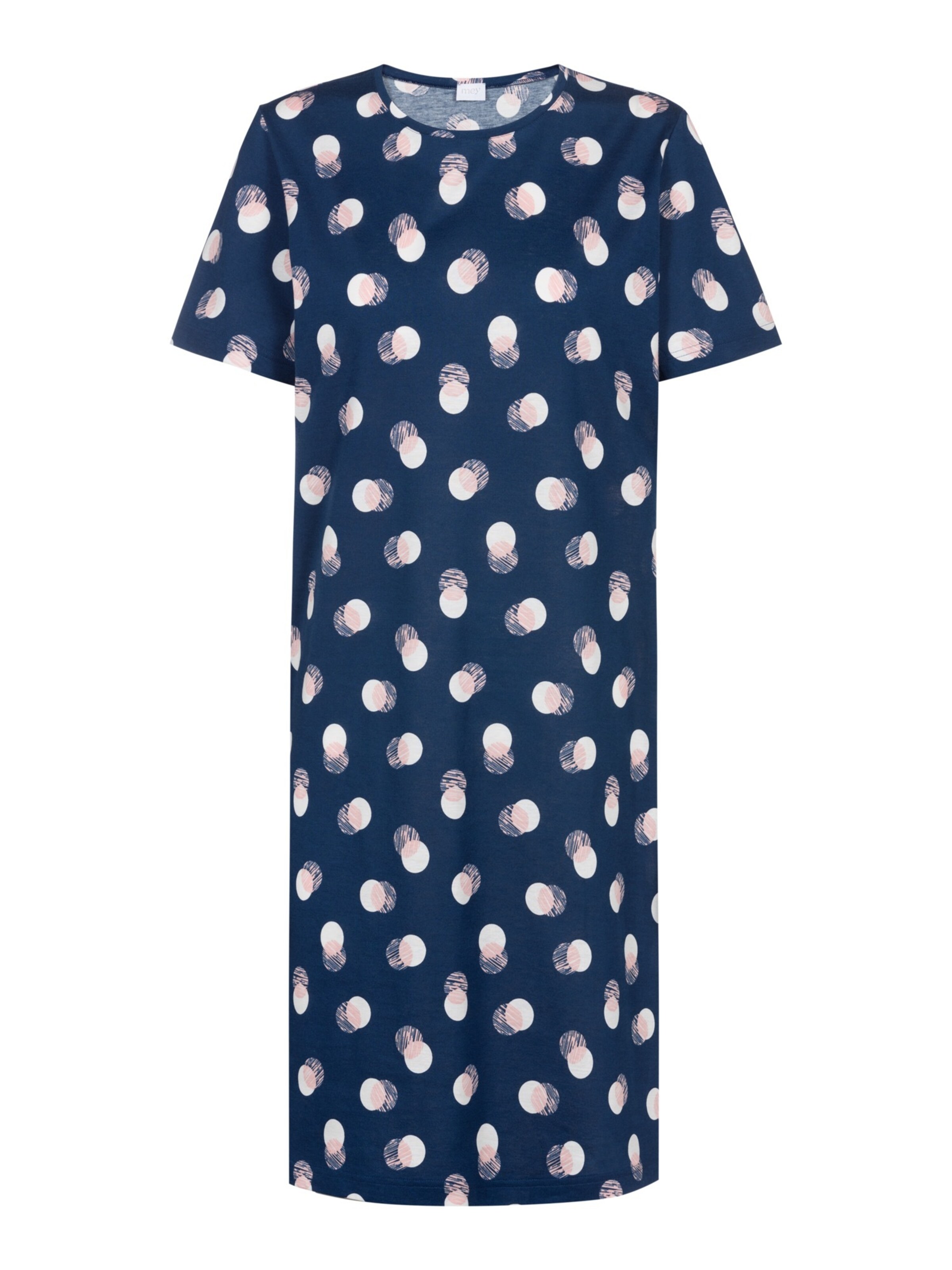 Chemise de nuit Mey en bleu : devant