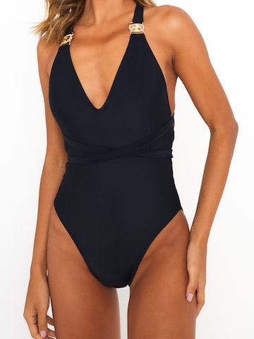 Triangle Maillot de bain 'Amour' Moda Minx en noir