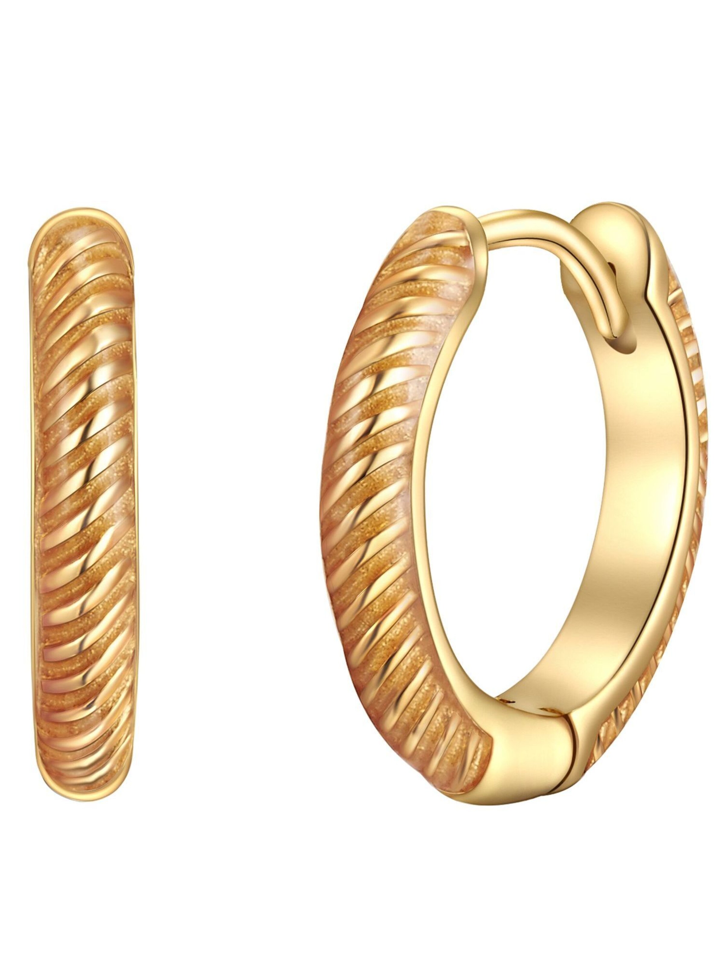 Glanzstücke München Oorbellen in Goud: voorkant