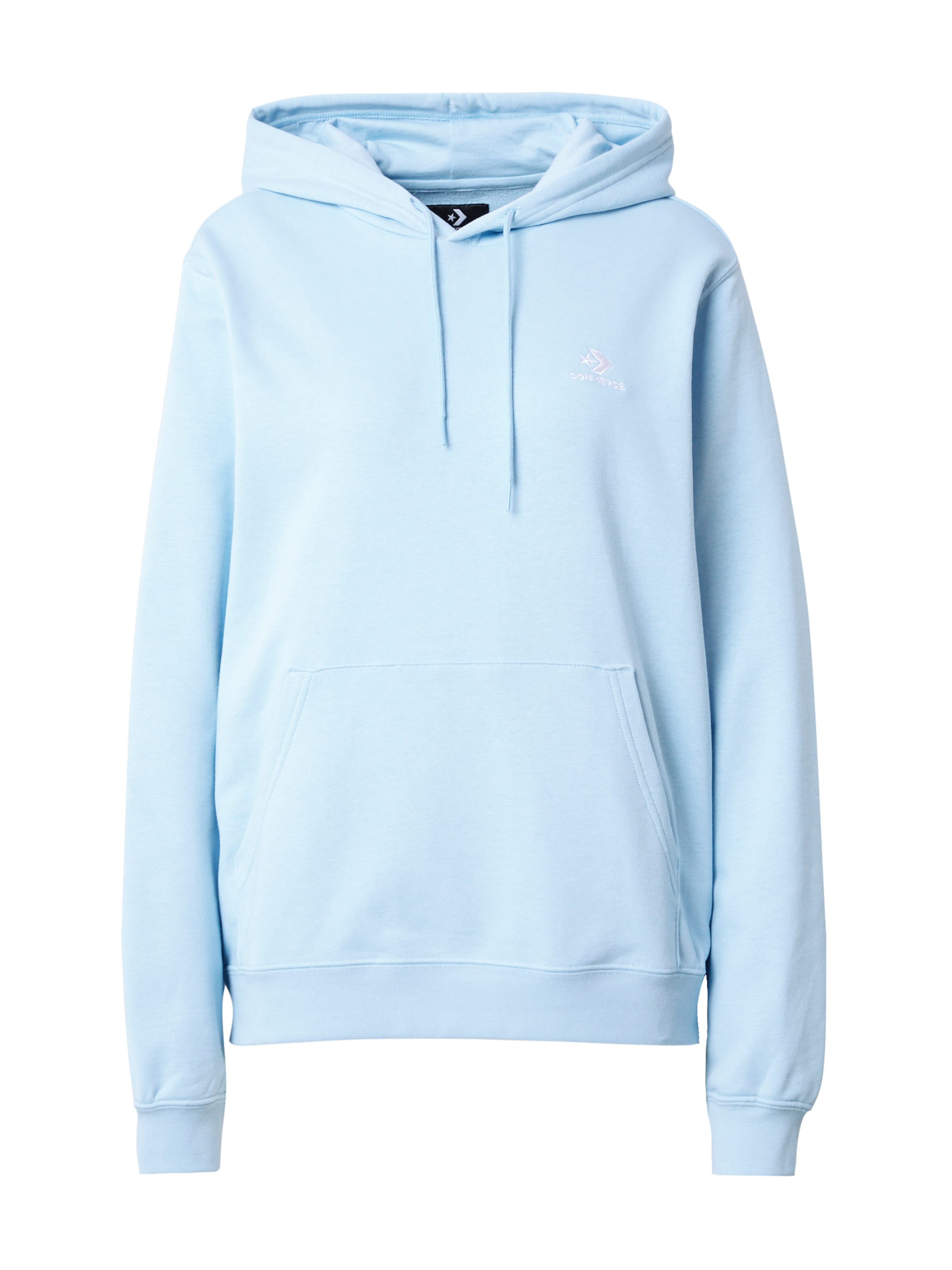 CONVERSE Sweatshirt 'GO-TO' in Blue: front