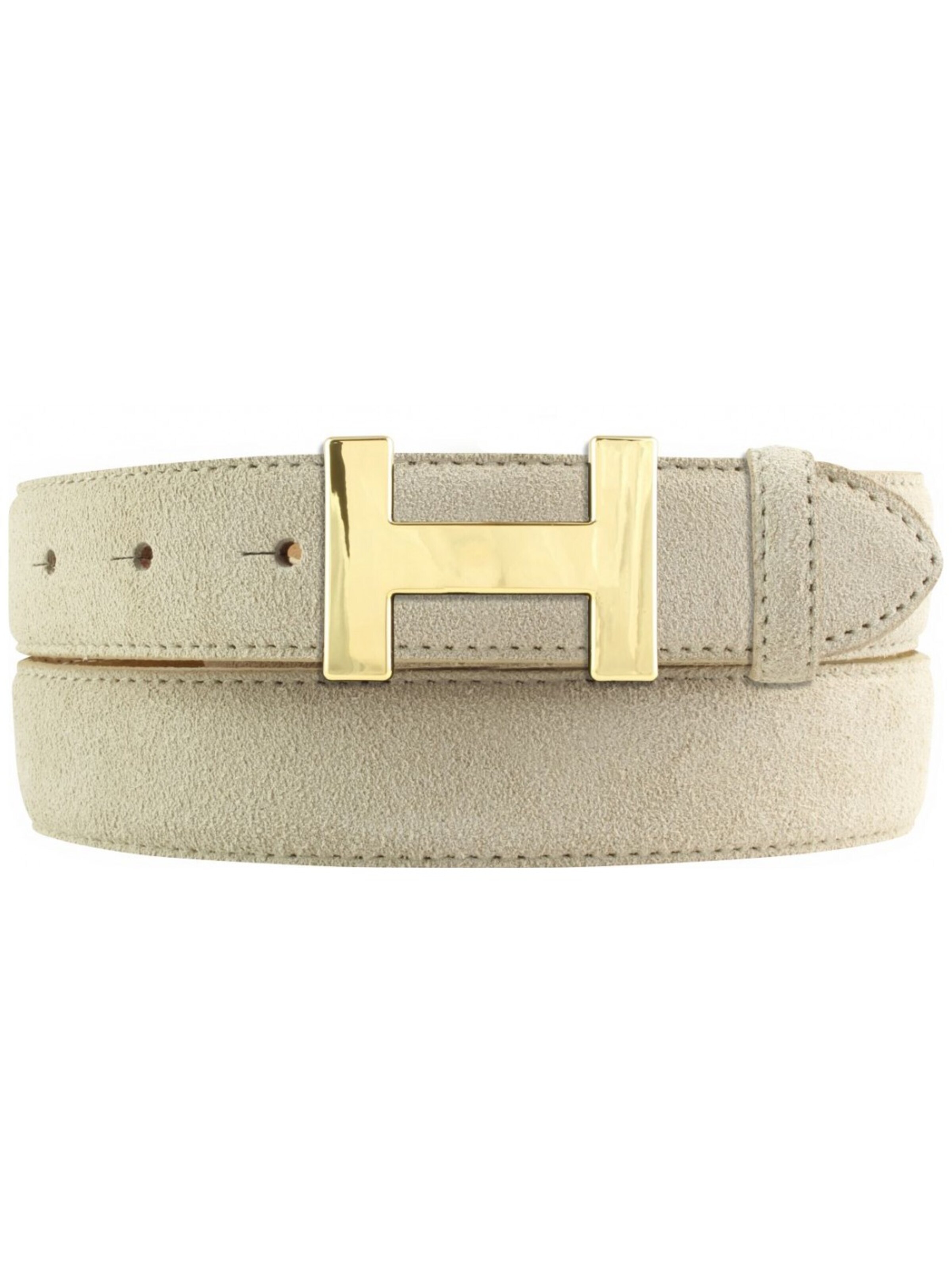 BELTINGER Belt 'Helen' in Beige: front