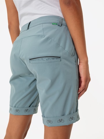 VAUDE Slimfit Outdoorbroek in Blauw