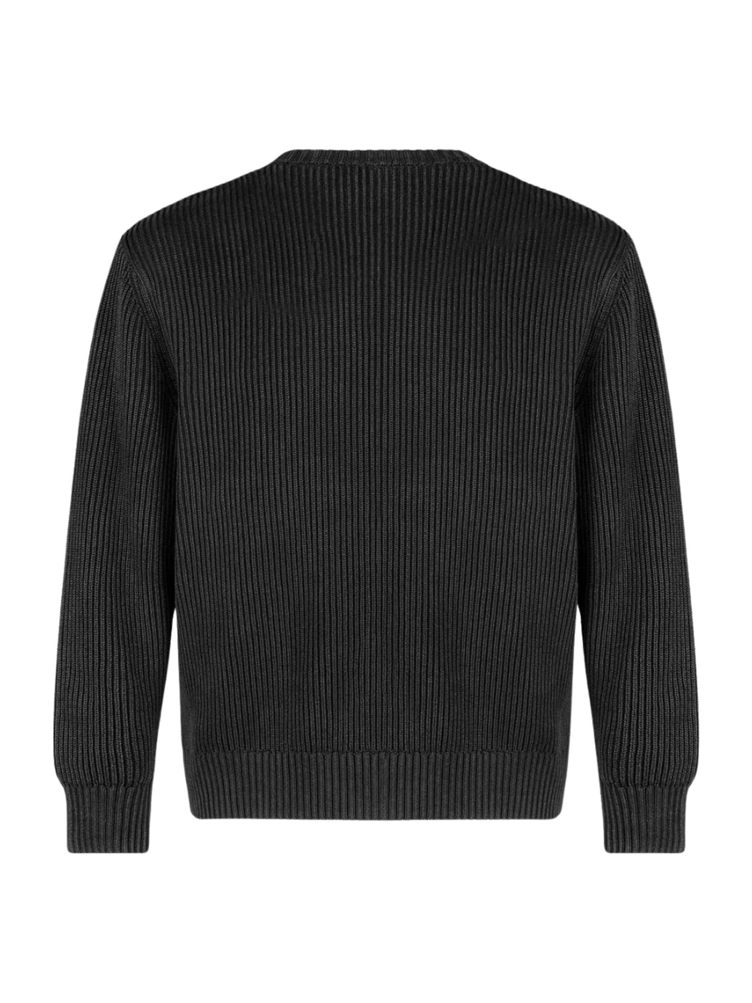 Lowkey - Jersey 'Heavyweight Knit Sweater Strickpullover' en negro