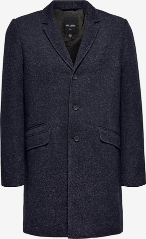 Manteau mi-saison 'Julian' Only & Sons en bleu : devant