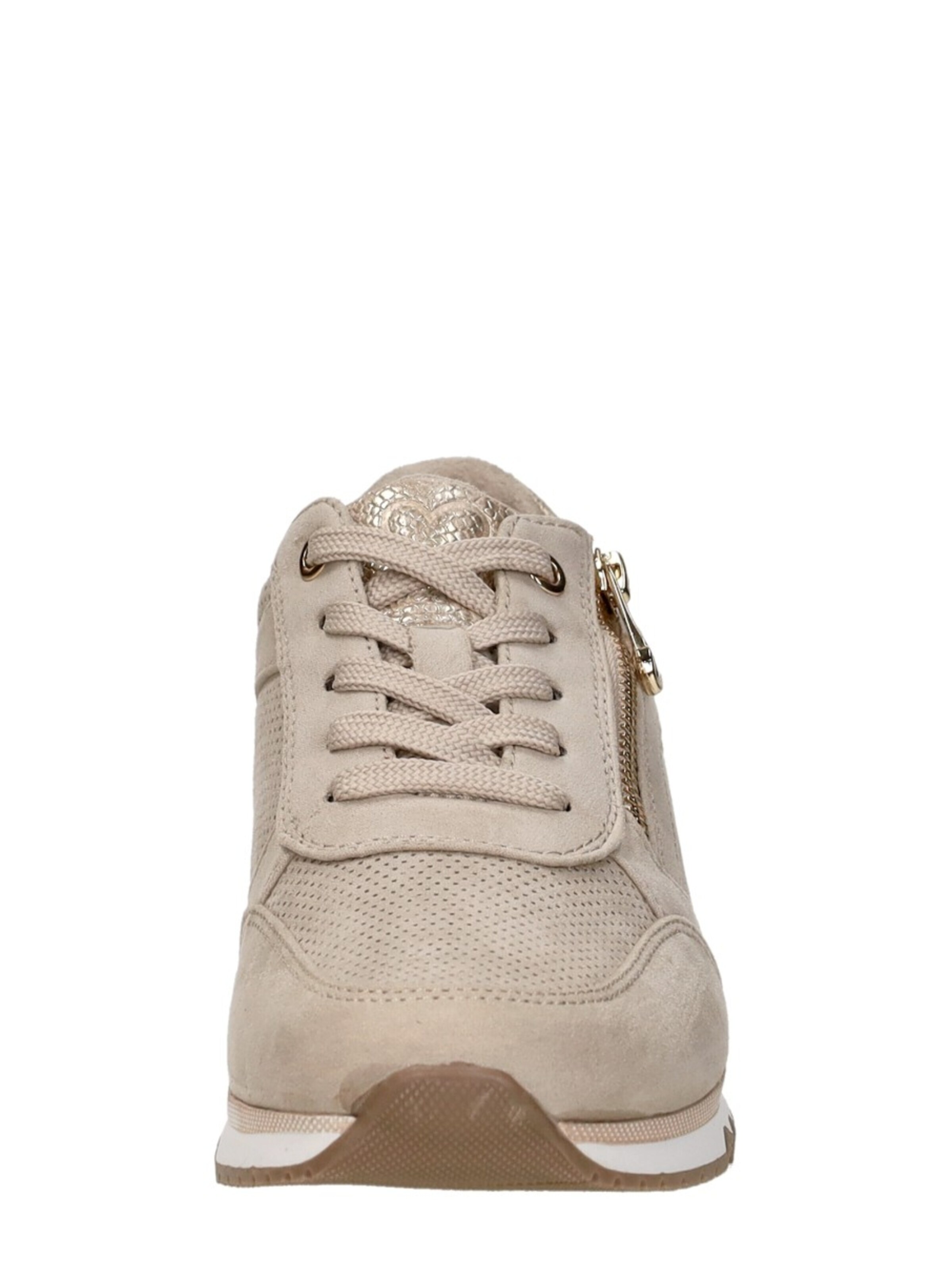 MARCO TOZZI Platform trainers 'Sneakers Laag' in Beige