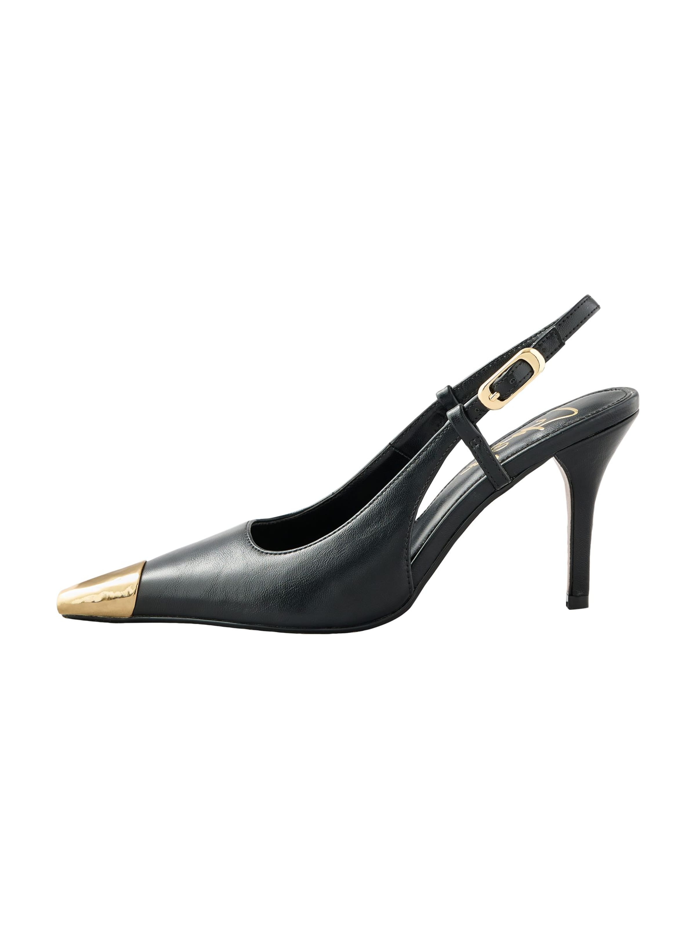 Décolleté sling di Lipsy in nero: frontale