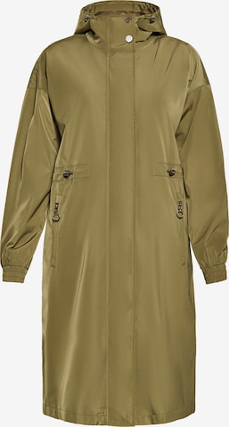 DreiMaster Maritim Raincoat in Green: front