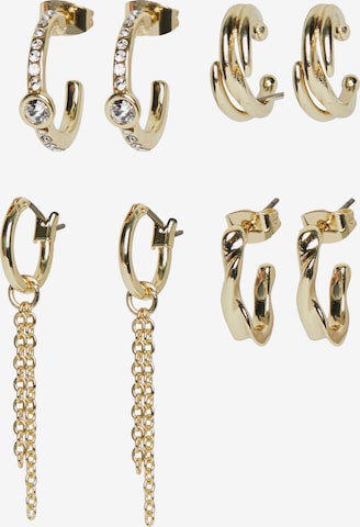 PIECES Earrings 'DELLA' in Gold: front