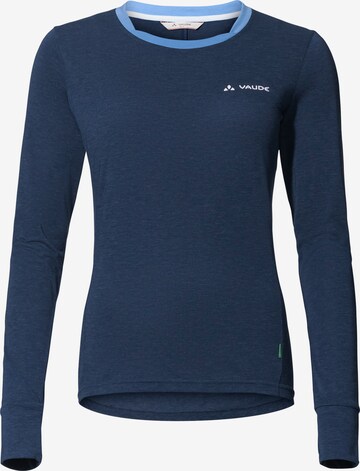 VAUDE Performance Shirt 'Sveit' in Blue: front