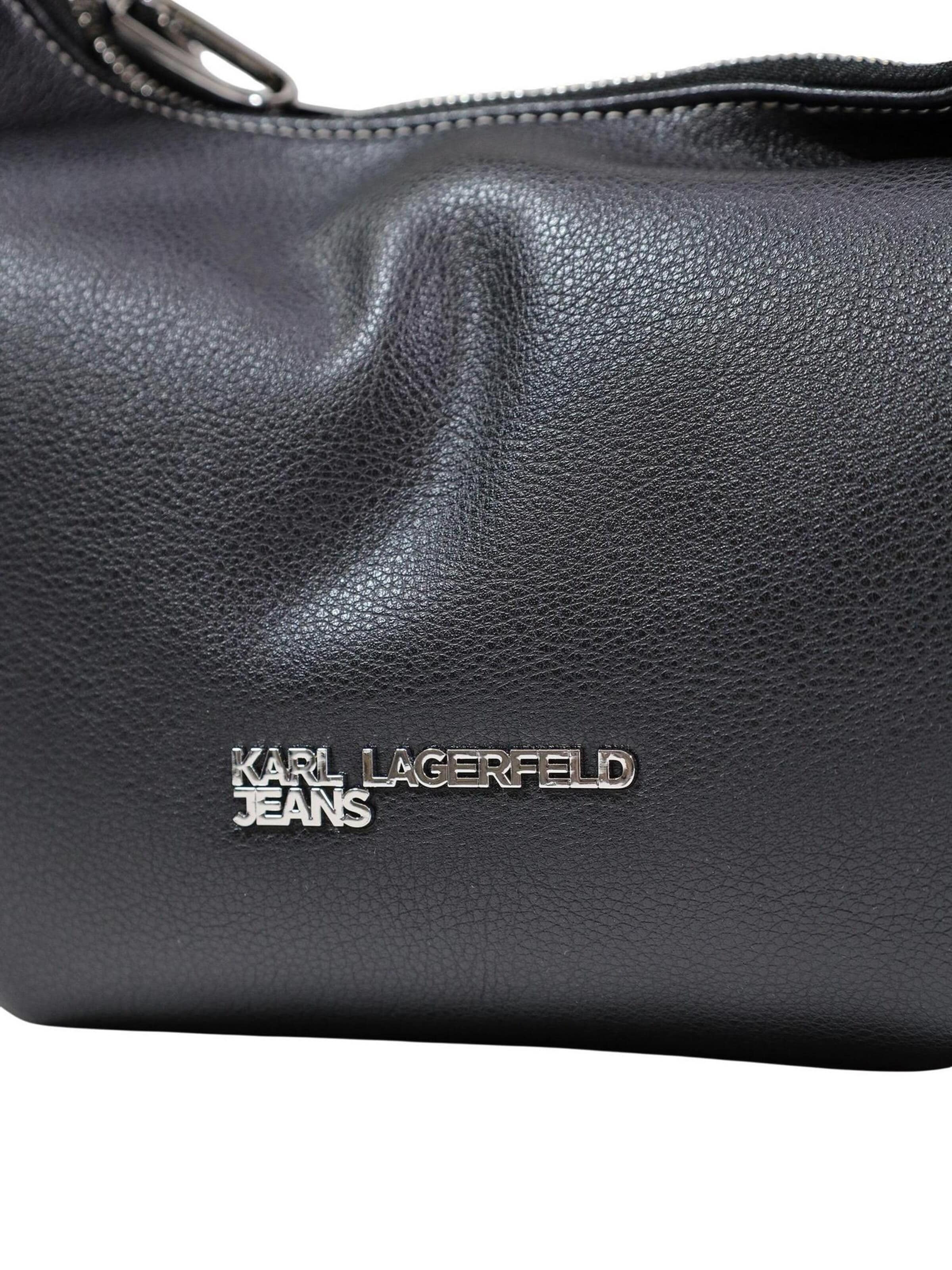Borsa a spalla di KARL LAGERFELD JEANS in nero