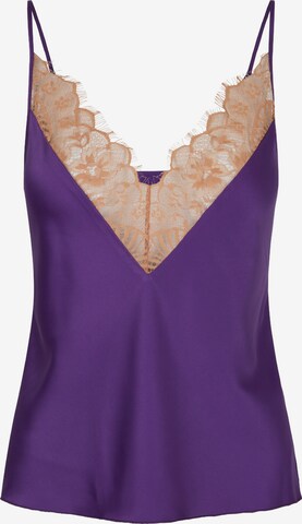 LingaDore Negligee in Purple: front