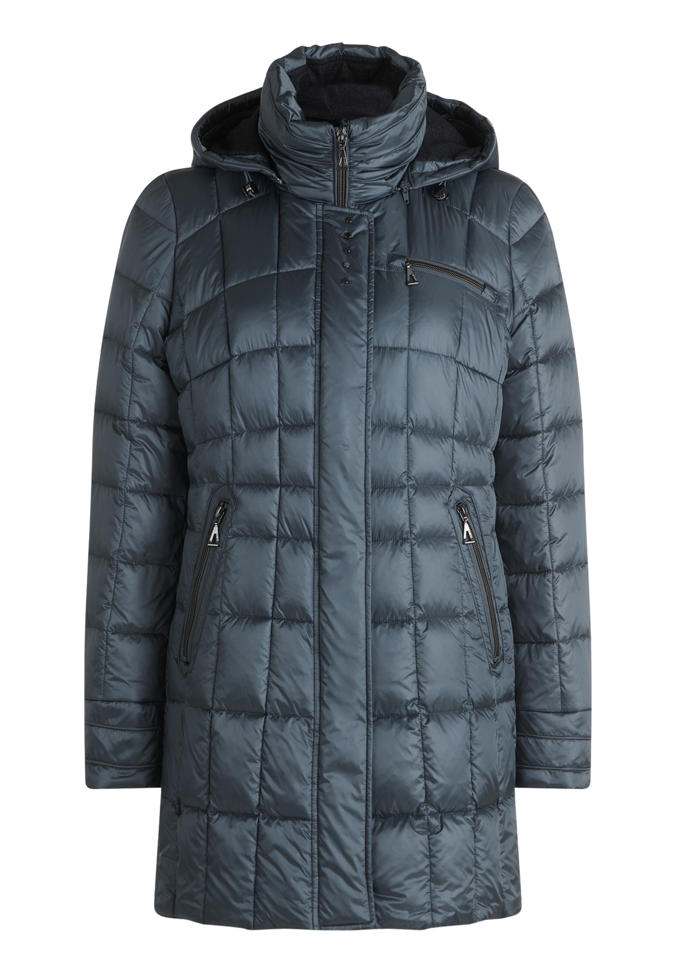 GIL BRET Winter Coat in Blue: front