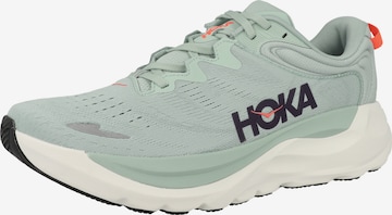 Chaussure de course 'Gaviota 6' HOKA en vert : devant