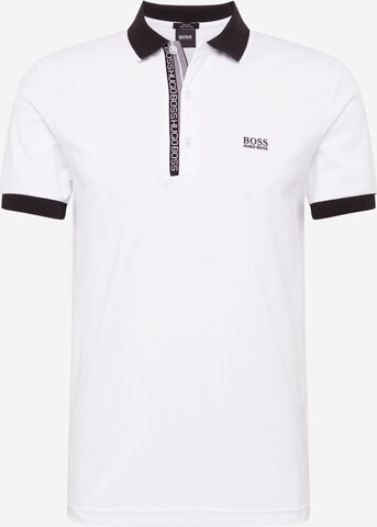 Coupe regular T-Shirt 'Paule 4' BOSS en blanc : devant