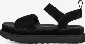 UGG Sandals in Black: front