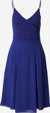 Skirt & Stiletto Cocktail Dress 'Siera' in Blue: front