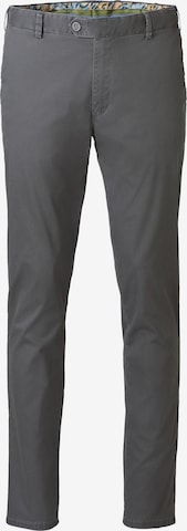 MEYER Regular Chino Pants 'Oslo' in Grey: front