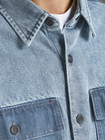 JACK & JONES Regular Fit Hemd 'Gordon' in Blau