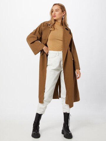 Manteau mi-saison 'Como' NUÉ NOTES en marron