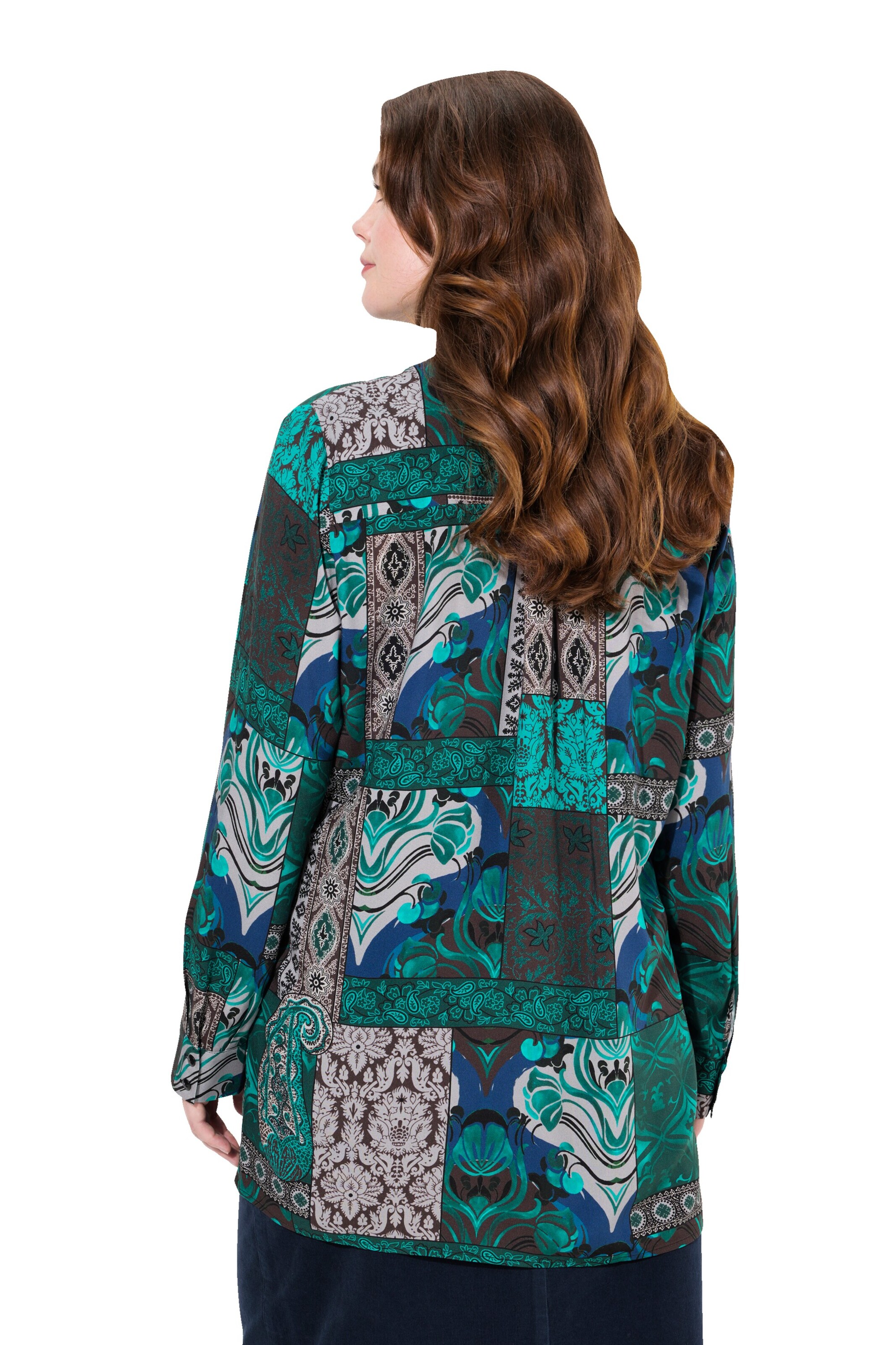 Ulla Popken Bluse in Mischfarben