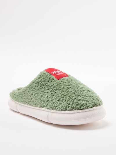 Trendyol Pantoufle en vert, Vue avec produit