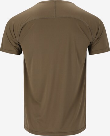 ENDURANCE Functioneel shirt 'Angus' in Bruin