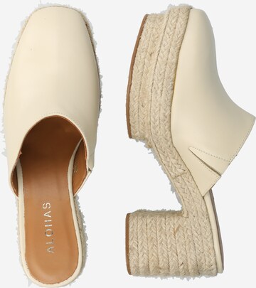 Mule 'Pico' Alohas en beige