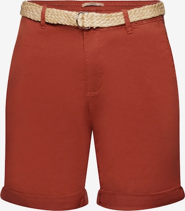 ESPRIT Chino Pants in Orange: front