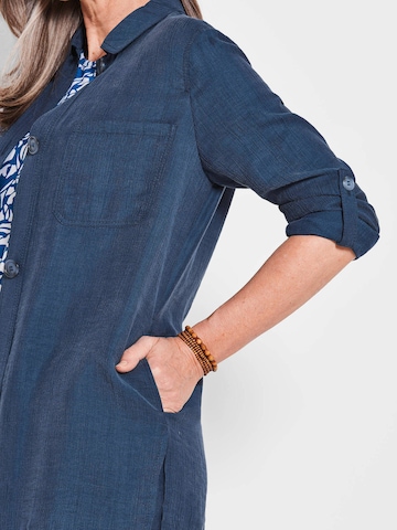 Goldner Blouse in Blauw