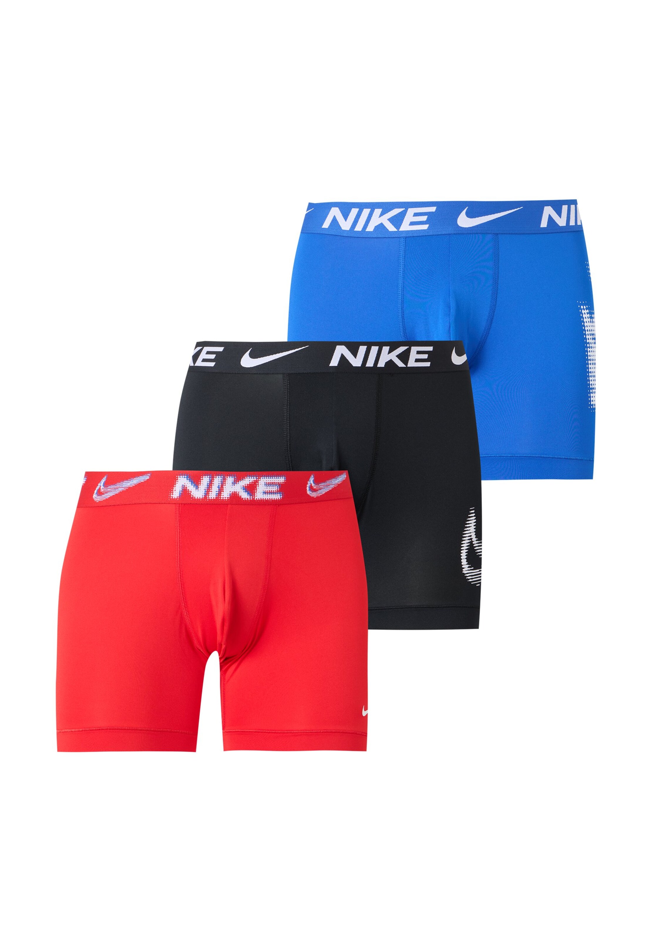 NIKE Underwear Boxer shorts in XS in Blue / Cherry red / Black / White, Item view