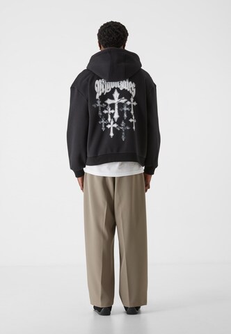 MJ Gonzales Sweatshirt 'Faded Faith' in Zwart