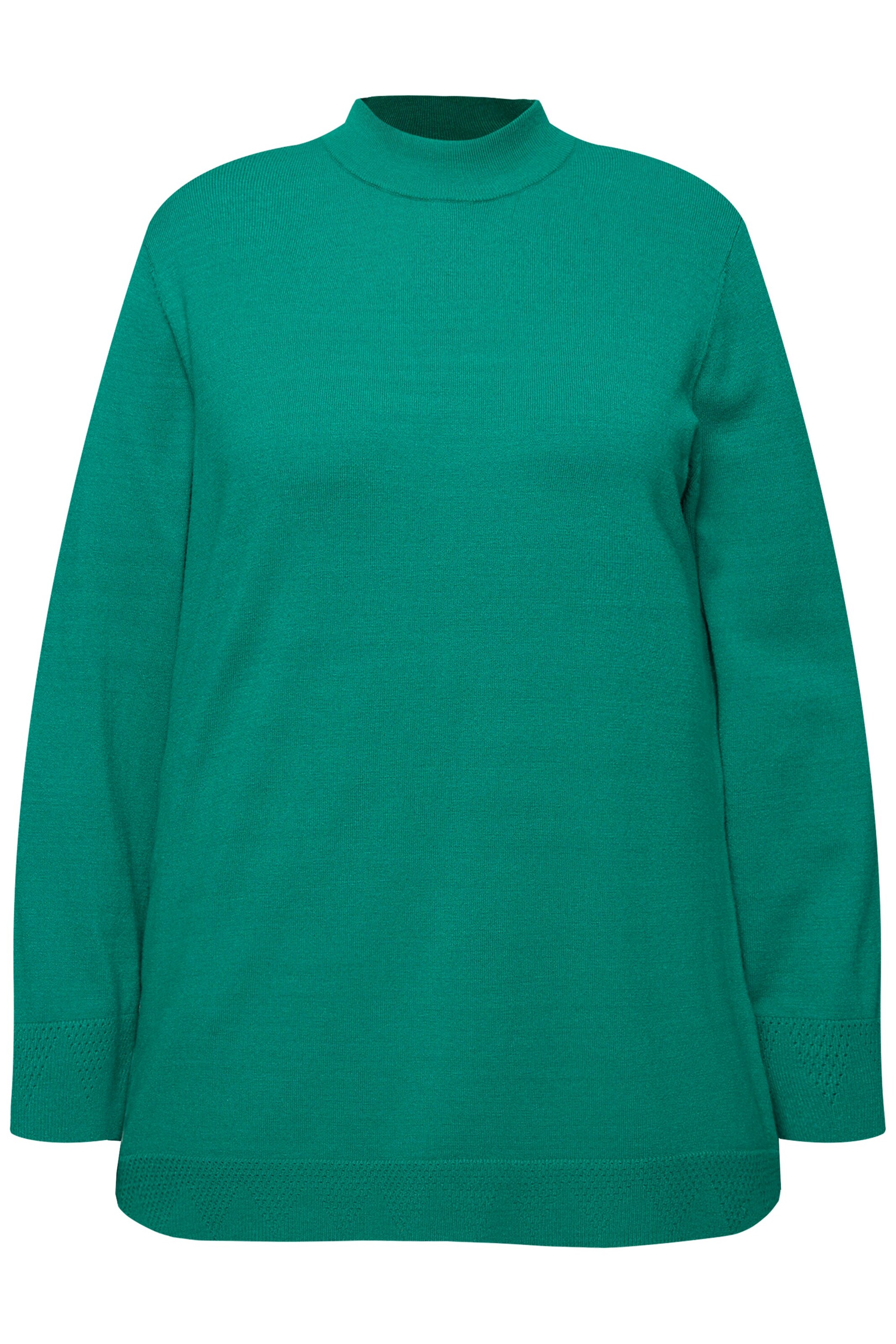 Ulla Popken Sweater in Green: front