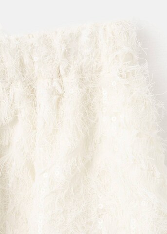 MANGO KIDS Skirt 'Plumiset' in Beige