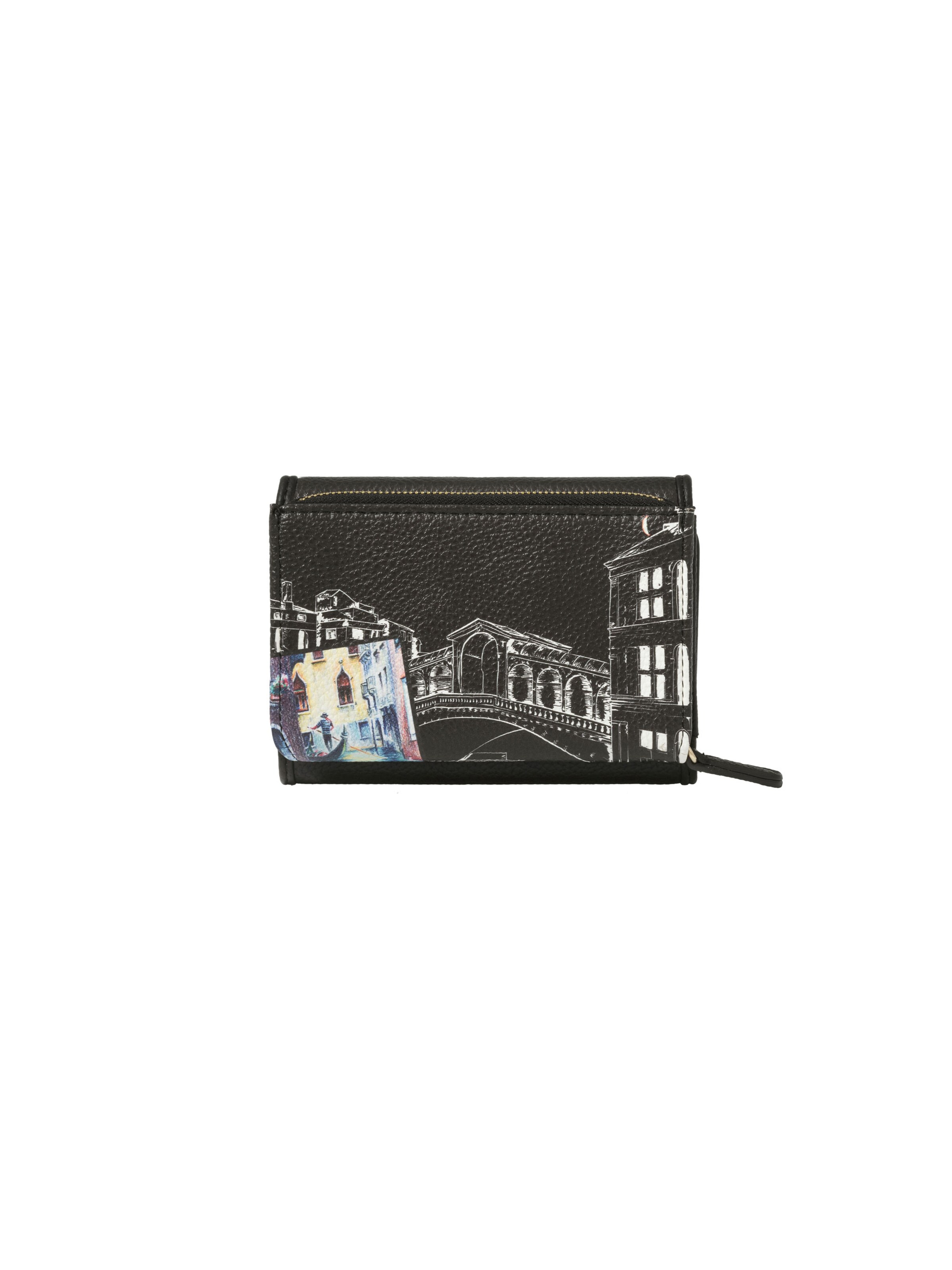 Braccialini Wallet in Black: front