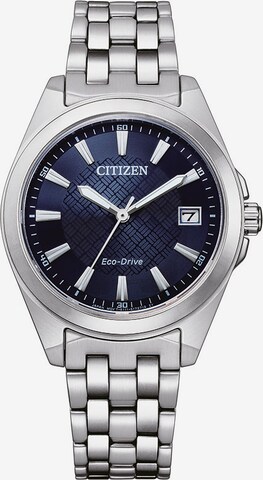 CITIZEN Analog Watch in Silver: front