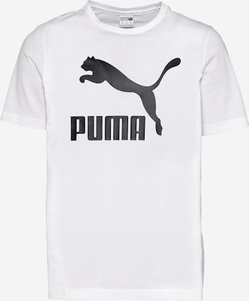 Maglietta 'Classics' di PUMA in bianco: frontale