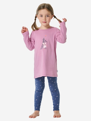 SCHIESSER Nachtkledij 'Nightwear' in Blauw: voorkant
