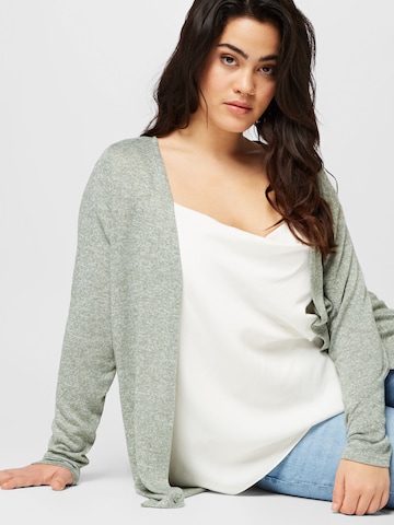 Vero Moda Curve Knit Cardigan in Green