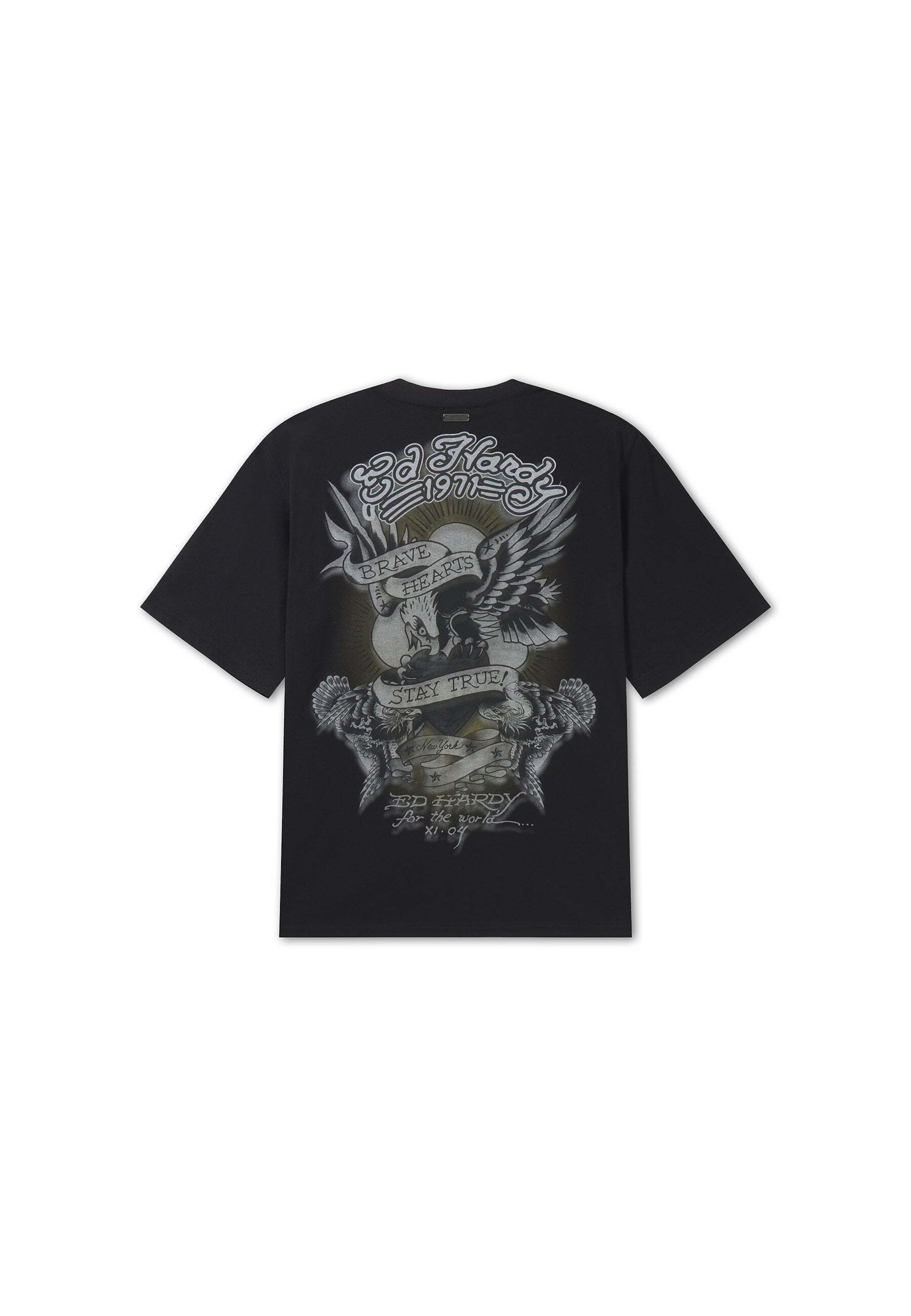 T-Shirt Ed Hardy en noir