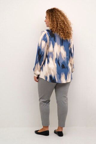 KAFFE CURVE Blouse 'Bella' in Blue