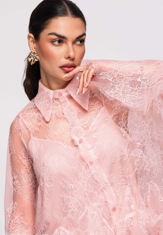 Ombre Bluse 'OW-SH-E0003' in Pink