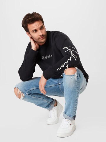 HOLLISTER Sweatshirt in Zwart