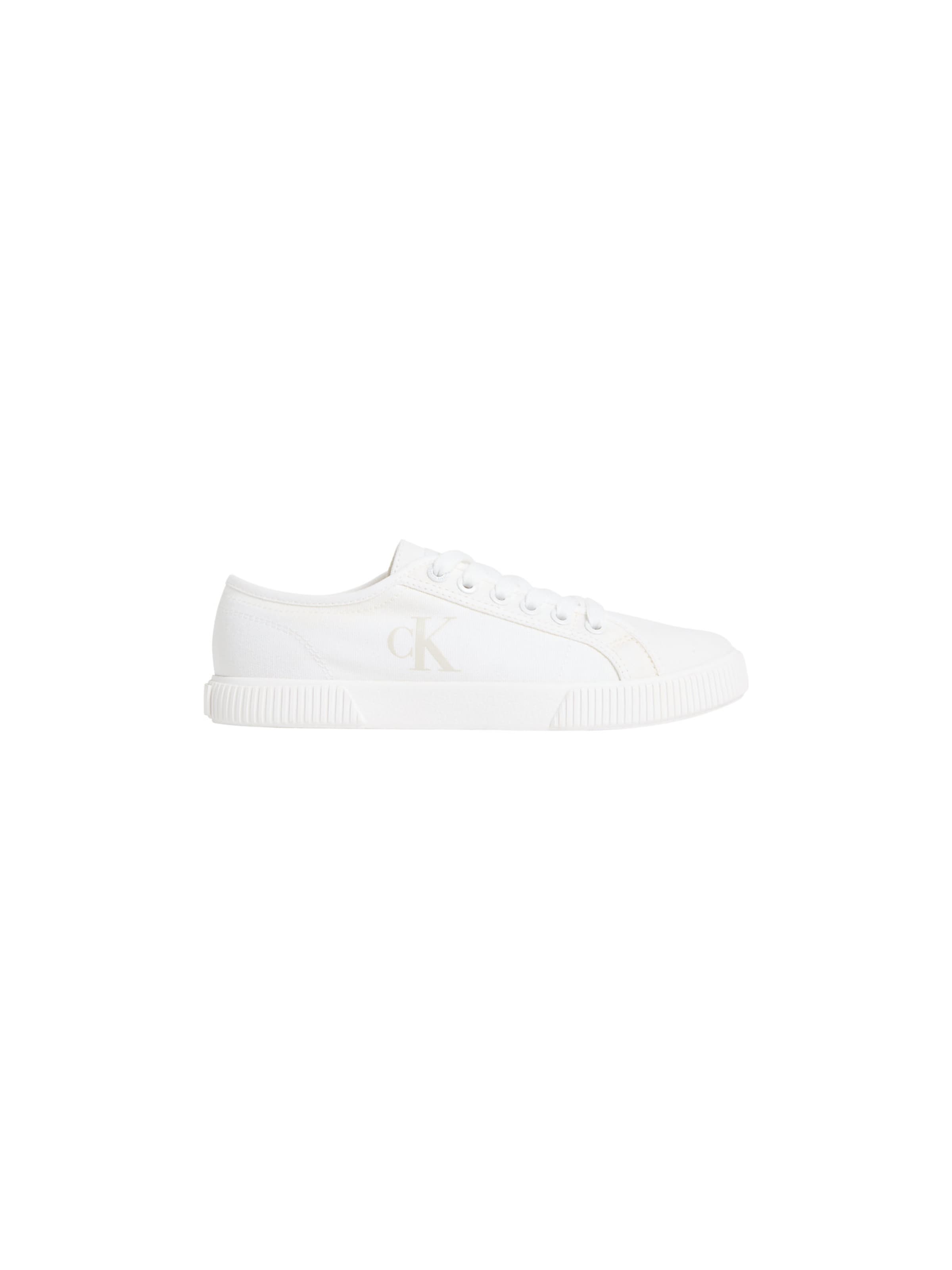 Calvin Klein Platform trainers in White: front